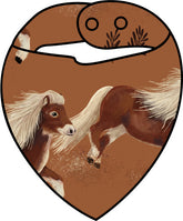 Lenço triangular de algodão (orgânico)